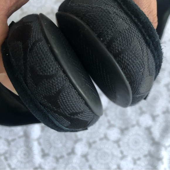 COACH NELA wedge canvas suede penny loafer - Picture 7 of 9